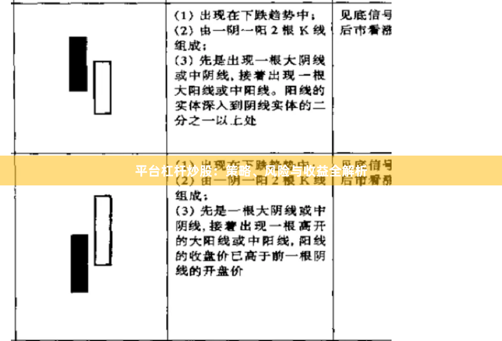 平台杠杆炒股：策略、风险与收益全解析